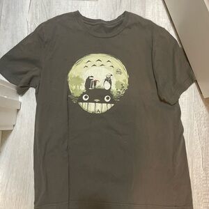 Studio Ghibli Totoro Graphic Tee - Olive Green